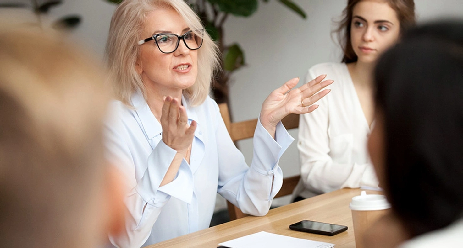 Family business leadership coaching session
